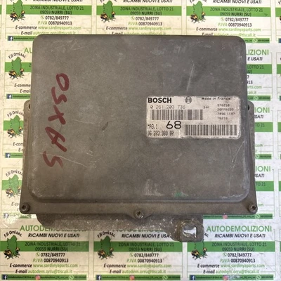 Centralina Motore Citroën Saxo - 02611203736 - Immagine 1 di 3