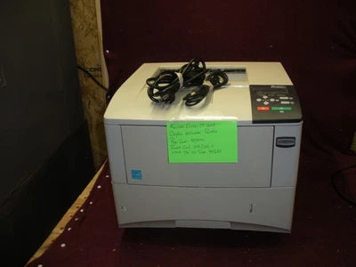Kyocera Ecosys FS-2000D Duplex Network Printer Pg Count 89,852  w/Toner - Image 1 of 4