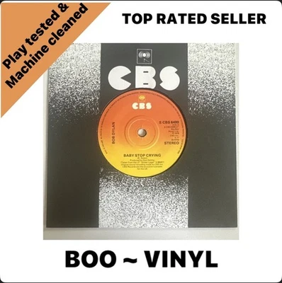 Bob Dylan - Baby Stop Crying / New Pony - 7" vinyl single - EX / M - Image 1 of 4