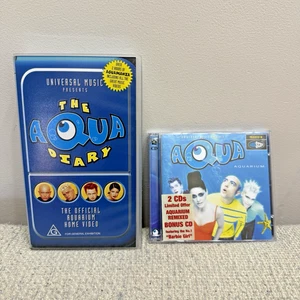 Aqua – Aquarium CD + Diary Official Home Video VHS Gift Set | 90s Pop Eurodance - Bild 1 von 14