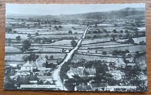 Montgomery - Montgomeryshire - Powys -Wales - Chirbury Road - Real Photographic - Picture 1 of 2