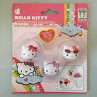 HELLO KITTY 3x Make Up Rings Sanrio Cute Cat Toy by Giochi Preziosi 2010 - NEW