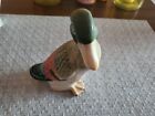 Old Vintage 1980s Mallard Duck Ceramic Duck Figure Statue Nice Pre-Owned