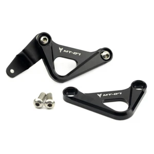 CNC Rear Foot Rest Blanking Plates For YAMAHA MT-07 2014-2024 FZ-07 2014-2020 - Picture 1 of 12