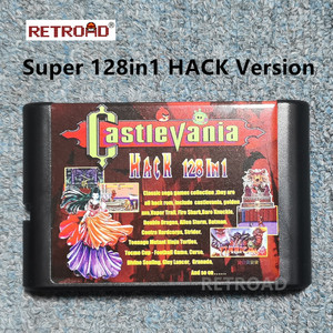 HACK Version Super 128 in 1 Classic SEGA Games Collection Good Chip