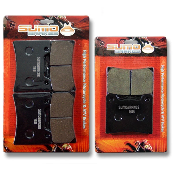 Yamaha F+R Brake Pads TDM 850 (1991-2001) FJ1200 (1989-1995) VMX 12 VMax (93-07) - Image 1 of 1