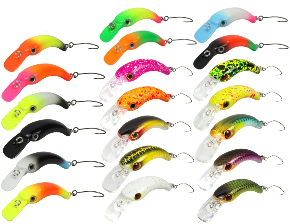 FTM Masu - Forellenwobbler Miniwobbler 1,2g 2,9cm Lauftiefe 0,5m - Bild 1 von 1