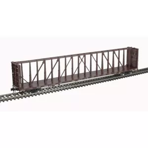 HO Scale - ATLAS 20 006 489 BNSF Railway 73' Center Partition Flat Car - Bild 1 von 5
