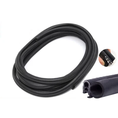 Car Door Pillar Edge Moulding Strip Weatherstrip Soundproof Rubber Seal Strip - Image 1 of 4