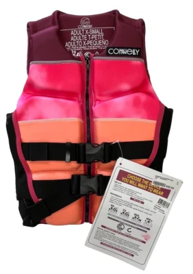 $90 Connelly Classic Neo Life Vest NWT Size XS,S,L,XL Women's (16386) Pink 2023