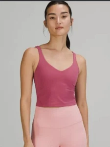 Lululemon Women's Align Tank Top Colour Pink size USA 14 UK 18 Model # LW1CW8S - Picture 1 of 5