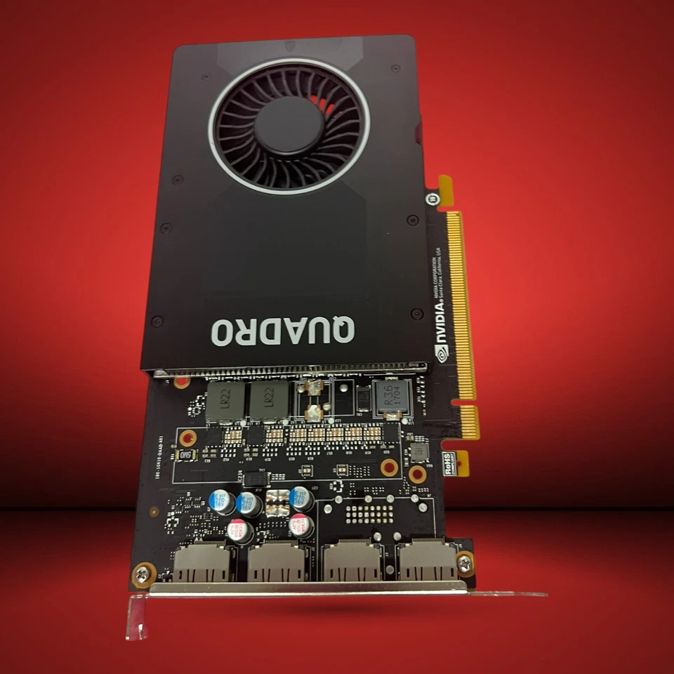 NVIDIA Quadro P2000 5GB GDDR5 Professional Graphics Card – High-Performance WS - Image 1 of 4