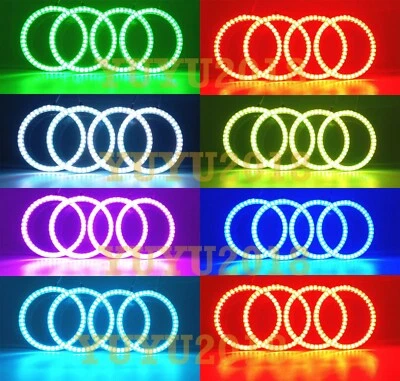 Anillo halo RGB para Acura TL 2007 2008 faro LED ojo de ángel flash DRL bluetoot Foto 1 de 4