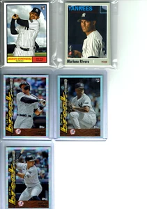 2024 Topps Archives Baseball New York Yankees Team Set 19 Base Cards + 3 Inserts - Picture 1 of 4