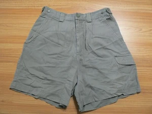 =VINTAGE CHEROKEE WOMEN SZ 12 (28x5) SAGE SHORT-13.5" RISE-ADJ WAIST-PLEATED-EUC - Picture 1 of 12