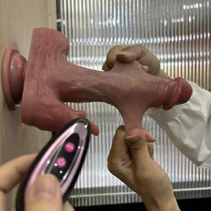 Realistischer Dildo G-Punkt Vibrator Mit Stoßfunktion Sex Spielzeug Für Frauen - Bild 1 von 13