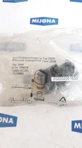 CONEXIONES ELÉCTRICAS Bürkert 008376 tipo 2508 0-250v ca cc - Imagen 1 de 6