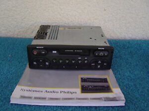 Renault factory radio car radio cassette radio with BDA / Philips 22DC594 / 62S (6)
