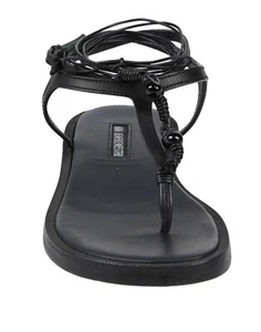 Ann Demeulemeester Leather Thong Sandals sz 40EU/9US - Picture 1 of 4