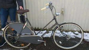 Gazelle Hollandrad, Oldtimer, Grau, Gestängebremsen, 3 Gang. - Bild 1 von 4