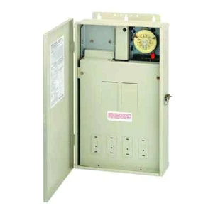 Intermatic 125A Load Center with T104M Mechanism, 8-Breaker Spaces | T40004R - Picture 1 of 1