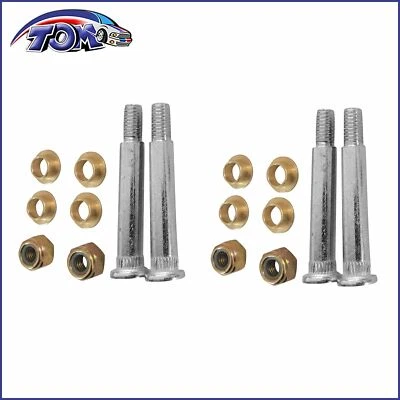2pcs Door Hinge Pin & Bushing Kit Front for 1998-2018 Nissan NP300 Frontier  - Image 1 of 3