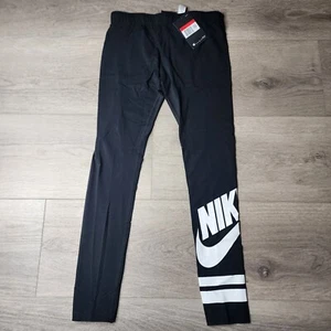 Nike Girls NSW Leggings Favorite GX3 Kids 939447-010 Size Large - Picture 1 of 5