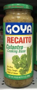 Goya Recaito Culantro Cooking Base 12 Oz for beans rice soup stew - Picture 1 of 3