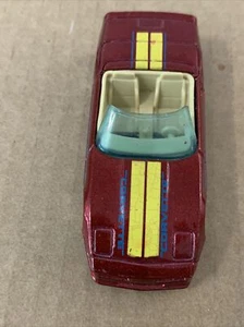 RED/ Burgundy CHEVY CUSTOM CORVETTE SPEED FLEET HOT WHEELS 1/64 DIECAST CAR - Picture 1 of 7