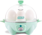 Dash Schnellkocher: 6 Eier Kapazität elektrischer Eierkocher für hart gekochte Eier, 