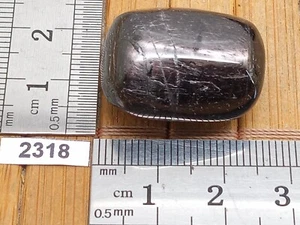 HYPERSTENE CAWADA pierre roulée naturelle du Canada 15,9g - Superbes reflets - Picture 1 of 4