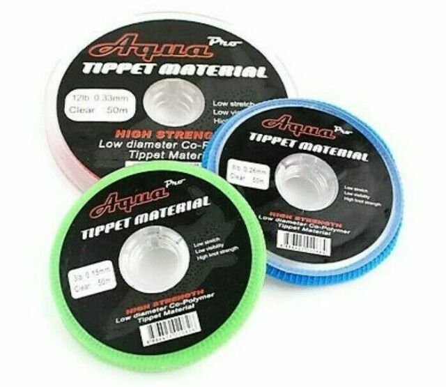 2/3/4/5/6/7X 6pcs Fly Fishing Tippet Line with Tippet Holder and Spool  Tender
