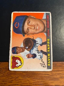 1955 TOPPS BASEBALL #129 ELVIN TAPPE!! $1 SHIPPING!! - Picture 1 of 2