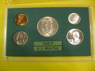 1948 P US Mint Set Brilliant Uncirculated! - Image 1 of 4