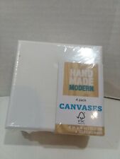 Chalkola Paint Canvases for Painting Multipack - 20 Pack Blank Canvas Panels - 5x7, 8x10, 9x12, 11x14 inch (5 Each) - 100% Cotton, Primed, Acid Free
