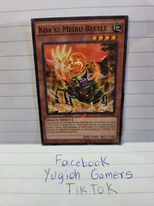 Yu-Gi-Oh Koa Ki Meiru Beetle BP03 Shatterfoil Light Played - Imagen 1 de 1