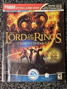 The Lord of the Rings: The Third Age - Prima's Official Strategy Guide Minty - Picture 1 of 2