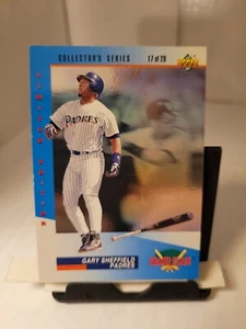 1993 Upper Deck Grand Slam Gary Sheffield HOLO San Diego Padres #17 of #28 - Picture 1 of 2