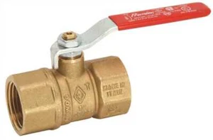 Premier 96540003 1 in. FIP Lever Handle Gas Ball Valve - Picture 1 of 1
