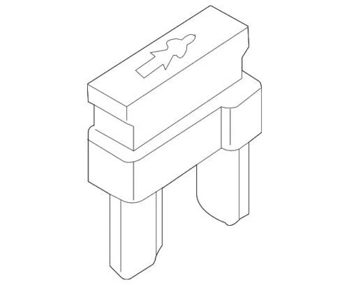 NEW OEM Ford 2005-2019 Flex Expedition Multi-Purpose Inline Diode F5TZ-14A604-A - Image 1 of 1