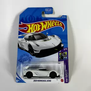 Hot Wheels 2020 Koenigsegg Jesko white HW Exotics 2/10 - Picture 1 of 2