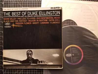 DUKE ELLINGTON The Best Of LP 1961 UK PRESS Mono VINYL Import CAPITOL Flipback - Image 1 of 4