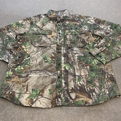 Gander Mountain Guide Series Realtree Hunting Shirt Men's Large Roll Tab Vented - Image 1 of 4