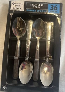Juego de cucharaditas de acero inoxidable Member's Mark (36 ct.) - Imagen 1 de 5