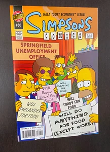 SIMPSONS COMICS #80 (Bongo Comics 2003) -- Ottime condizioni o meglio - Foto 1 di 1
