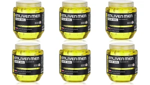 6 x Enliven XL Ultimate Yellow Hair Gel 500 ml Pro Vitamin B5 FAST DISPATCH - Picture 1 of 4