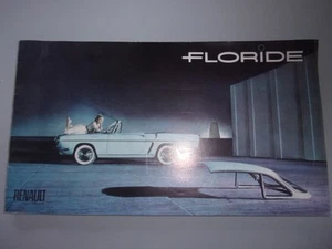 RENAULT Florida - ORIGINAL Werbeprospekt no caravelle - Bild 1 von 5