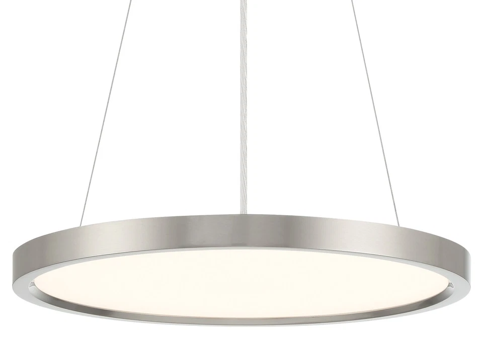 Colgante LED Minka Lavery 725-L 15"W - Níquel Foto 1 de 1