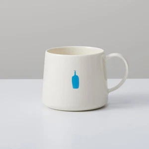 Tazza Kiyosumi porcellana caffè bottiglia blu 340 ml made in Japan microonde sicura nuova - Foto 1 di 4