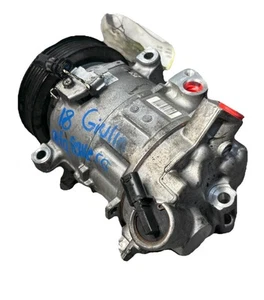 2017-2019 Alfa-Romeo Giulia A/C Air Conditioner AC Compressor S224254 - Picture 1 of 5